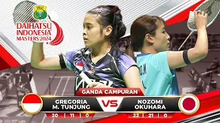 INA (0) Vs JPN (2) - Tunggal Putri : Tunjung Vs Okuhara | DAIHATSU INDONESIA MASTERS 2024