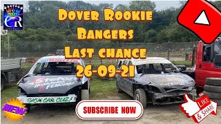 Dover Rookie Bangers Last Chance - 26-09-21 #bangerracingcrashes