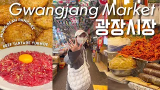 What to eat at Gwangjang Market🖤Oliveyoung Shopping🖤ikseon-dong Cafe Recommendation