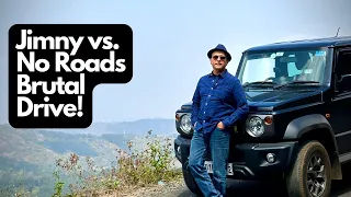 No Roads But Amazing View! Brutal No Road Test On Jimny! Yercaud-Bengaluru Via Bommidi | Vlog 257