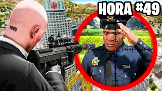 Pasé 50 Horas como ASESINO en GTA 5... 🩸🔪 (Mods)