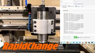 RapidChange M6 Tool change in FluidNC/Automatic Tool Changer/ Auto tool change