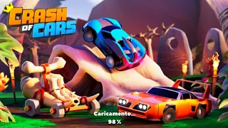 Playing the new update of CRASH OF CARS