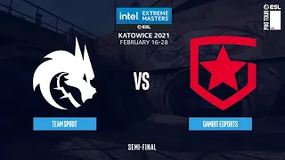 CSGO:ПОТРЯСНАЯ ИГРА ОТ GAMBIT!!!T.Spirit vs Gambit | ЛУЧШИЕ МОМЕНТЫ | IEM Katowice 27.02.2021