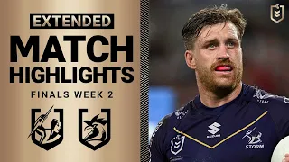 NRL 2023 | Melbourne Storm v Sydney Roosters | Extended Match Highlights, Finals Week 2