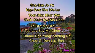 Panglu Sha Wai lyrics without vocal - Phub zam & Hemlal Darjay