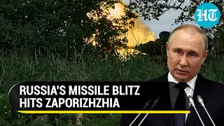 Russia Pounds Zaporizhzhia With 11 Missiles; Ukraine Army Tells Citizens to Flee Sumy | Watch