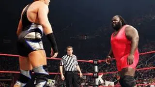 Raw: Mark Henry vs. Jack Swagger - "All American-American"