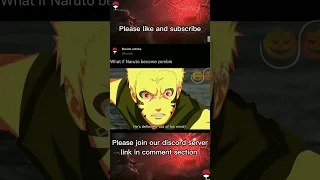 What if Naruto become zombie #shorts #naruto #whatif #trending #boruto #zombiesurvival#viral