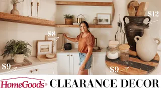 HOMEGOODS SHOP WITH ME AND HOME DECOR HAUL | clearance finds and fall home styling ideas!