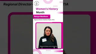 Women's History Month Spotlight: Robyn Madison