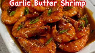 GARLIC BUTTER SHRIMP | Kakaibang luto ng GARLIC BUTTER SHRIMP DAMPA STYLE | Pinoy Simple Cooking