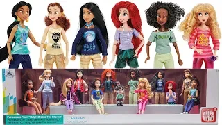 (Part One) Ralph Breaks the Internet Princesses mini Doll set Review & Unboxing