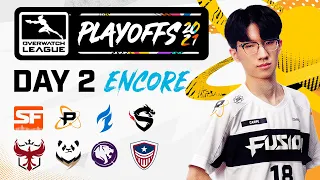 [ENCORE] Overwatch League 2021 Season | Playoffs | Day 2