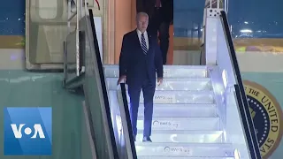 Biden Arrives in New Delhi for G20 Summit | VOA News