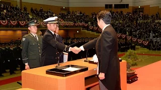 防衛大学校卒業式　総理訓示－平成28年3月21日