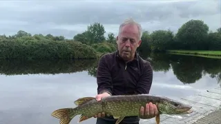 Pike fishing with Rick at Lough Derg 10-2022