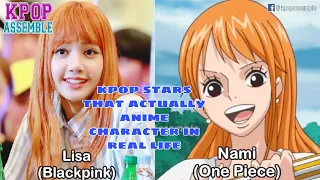 Kpop Stars That Actually Anime Characters in Real life