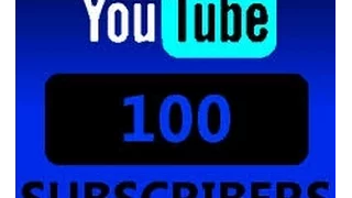 100 Subscribers! Plus Face Reveal!