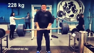 Alexey Tyukalov, Apollone Axle(30kg) light training