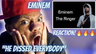 First Time Hearing "The Ringer" Eminem REACTION