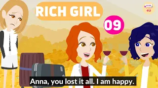 Rich Girl Episode 9 -  English Story 4U - Learn English Through Story - Animated English