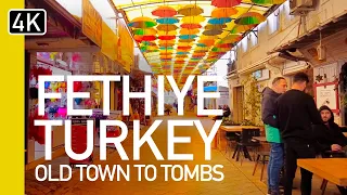 Fethiye, Turkey Old Town to Lycian Rock Tombs | Full Walking Tour