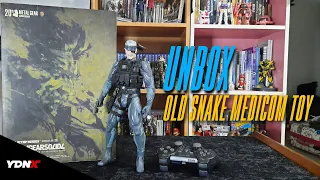 Unbox Metal Gear Solid 4 : Old Snake (Real Action Heroes) Medicom Toy