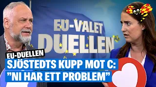 EU-valet: Duellen – Emma Wiesner (C) och Jonas Sjöstedt (V)