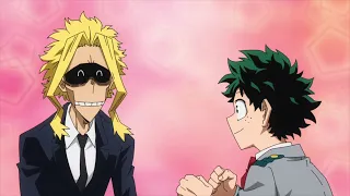 Midoriya And All Might Thinks Nana Shimura Is Beautiful - (Dub)