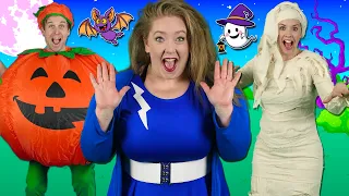 Alphabet Halloween - ABC Halloween Song 🎃 Learn the alphabet & phonics | Bounce Patrol