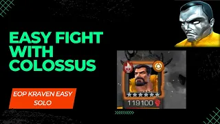 6 star colossus rank 3 solos EOP Kraven with ease - MCOC