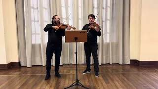 Wilhelm Friedemann Bach. Duet n°3 for two Violas: III. Vivace