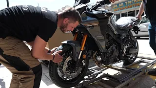 unboxing YAMAHA TRACER 9GT+ special model 2024