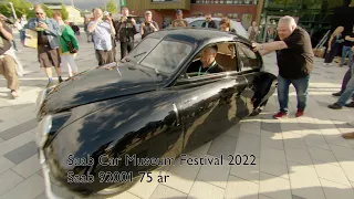 Saab 92001 75 år - Saab Car Museum Festival 2022