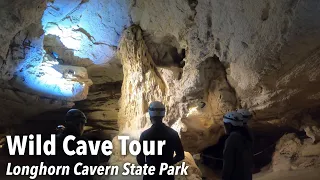 Longhorn Cavern State Park - Wild Cave Tour -  Burnet, TX 3/10/24