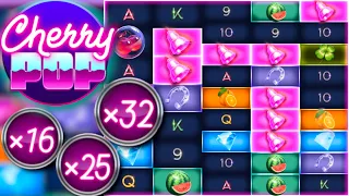 x600 + x584 win / Cherry Pop big wins & free spins compilation! #2