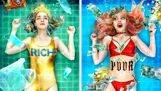 Rich vs Broke Princesses! The Story of Princesses!