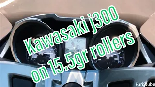 Kawasaki j300 with  15.5gr Rollers