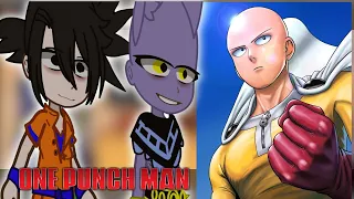 React to Saitama (1/2) || Dragon Ball  One Punch Man || Gacha Club - TikTok