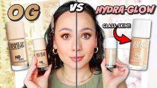 NEW MAKEUP FOREVER HD SKIN HYDRA GLOW FOUNDATION!!! THE ANSWER TO GLASS SKIN!! 🗣️