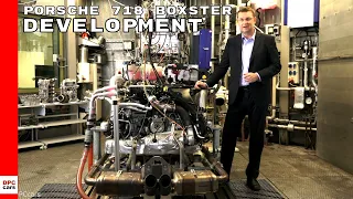 Porsche 718 Boxster Engine Chassis Design Performance