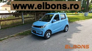 ELBONS Amy - Cvadriciclu electric de la 16 ani cu permis B1