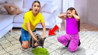 Bambi is Very Sick She Can’t STOP Throwing Up!! | Jancy Family