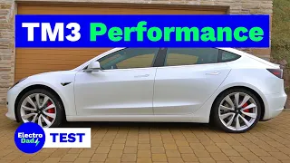 Tesla Model 3 Performance 2019 (podrobný test elektromobilu) | Electro Dad #47