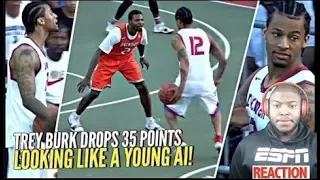 Trey Burke Gets Heckled  Responds w 35 POINTS Looking Like a Young Allen Iverson at Dyckman! 1