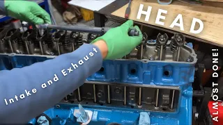 Ford 300 Inline 6 Engine Rebuild Part 8: Head and Manifolds