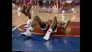 Dennis Rodman Kicks Scottie Pippen in the Face, Nobody Cares (1988)