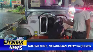 Tatlong guro, nasagasaan, patay sa Quezon