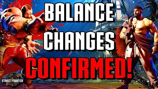 MAJOR Balance Changes confirmed coming to Street Fighter 6!